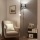 Brilagi - Grīdas lampa CERIA 1xE27/100W/230V + 1xE14/25W zelta/melna