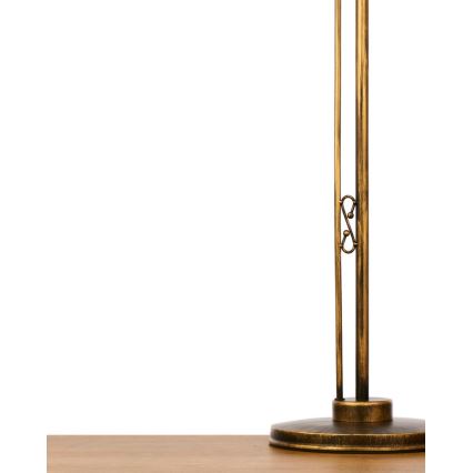 BRILAGI - Grīdas lampa MOLLERO 1xE27/15W/230V bronza/patina
