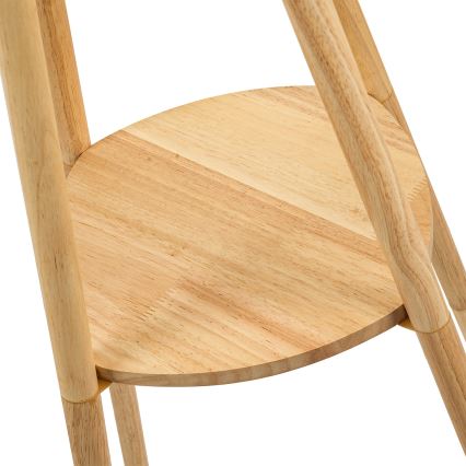 Brilagi - Grīdas lampa NORDIC WAVE 1xE27/15W/230V koks/lins