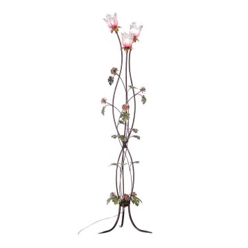 BRILAGI - Grīdas lampa ROSALIA 3xE14/40W/230V daudzkrāsaina/bronzas/patina