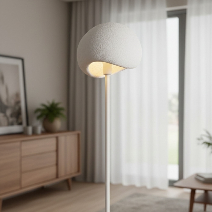 Brilagi - Grīdas lampa WABI SABI 1xE27/40W/230V balta