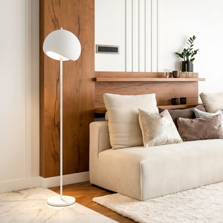 Brilagi - Grīdas lampa WABI SABI 1xE27/40W/230V balta