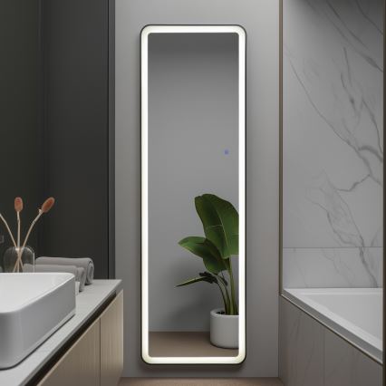 BRILAGI - Brīvi stāvošs spogulis ELEGANZA LED/42W/230V 160x50 cm IP44 CRI 90 ar regulējamu spilgtumu + CCT
