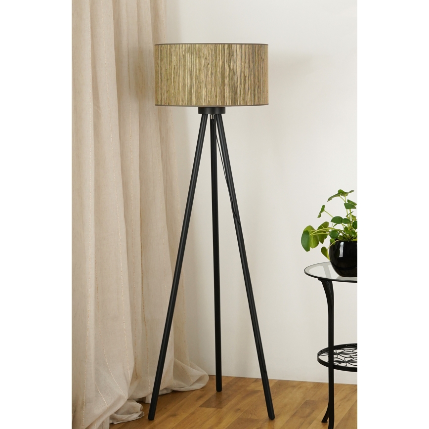 Brilagi - Grīdas stāvlampa BOSTON ROLLER 1xE27/15W/230V salmi brūna/zelta