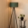 Brilagi - Grīdas stāvlampa BOSTON ROLLER 1xE27/15W/230V salmi zaļa/zelta