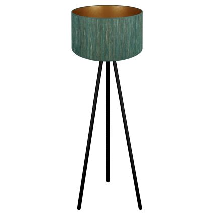 Brilagi - Grīdas stāvlampa BOSTON ROLLER 1xE27/15W/230V salmi zaļa/zelta