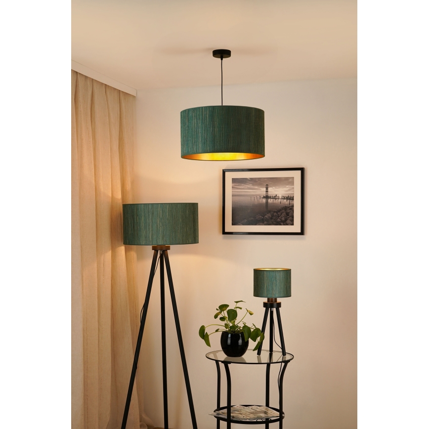 Brilagi - Grīdas stāvlampa BOSTON ROLLER 1xE27/15W/230V salmi zaļa/zelta