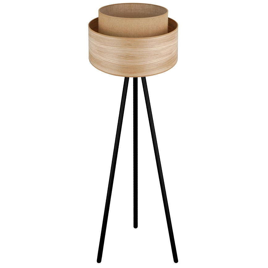 Brilagi - Grīdas stāvlampa MONTANA BOHO 1xE27/15W/230V brūna/melna