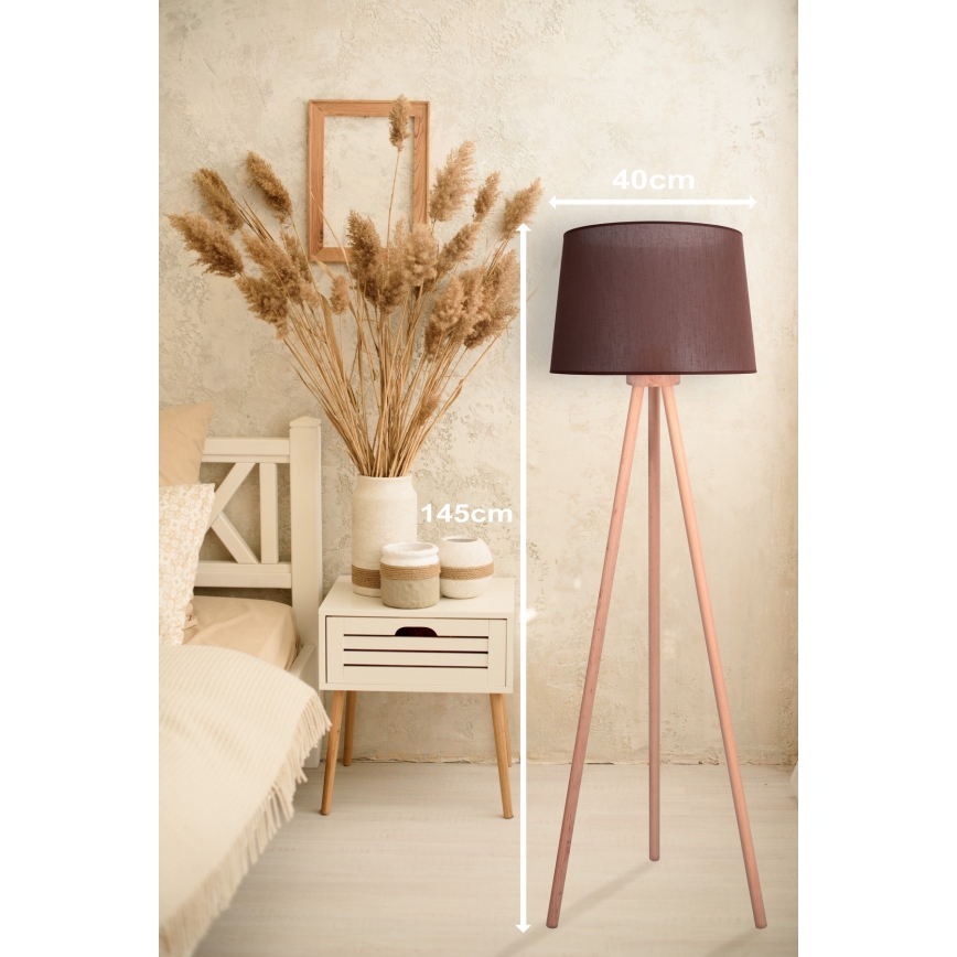 Brilagi - Grīdas stāvlampa PARDEONE 1xE27/40W/230V
