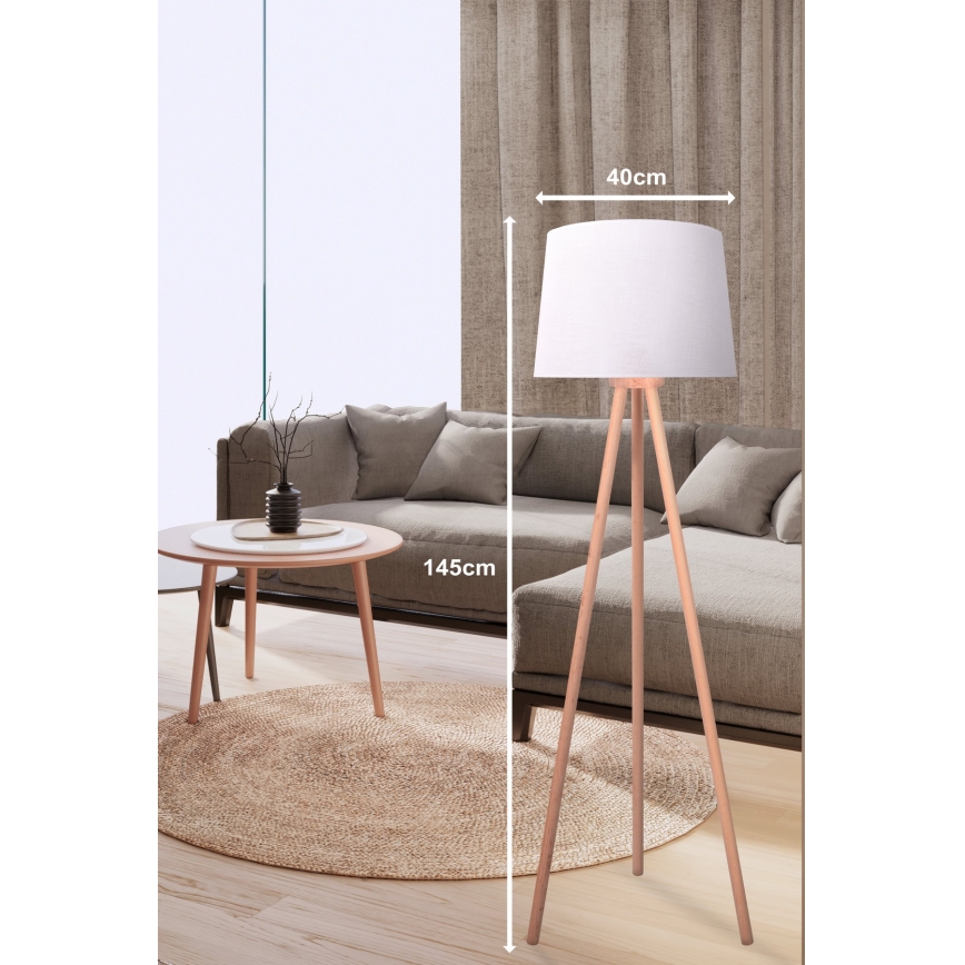 Brilagi - Grīdas stāvlampa PARDEONE 1xE27/40W/230V