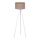 Brilagi - Grīdas stāvlampa VELVET 1xE27/60W/230V balta/bēša