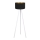 Brilagi - Grīdas stāvlampa VELVET 1xE27/60W/230V balta/melna