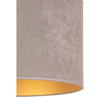 Brilagi - Grīdas stāvlampa VELVET 1xE27/60W/230V balta/pelēka