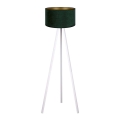 Brilagi - Grīdas stāvlampa VELVET 1xE27/60W/230V balta/zaļa