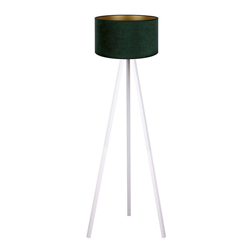 Brilagi - Grīdas stāvlampa VELVET 1xE27/60W/230V balta/zaļa