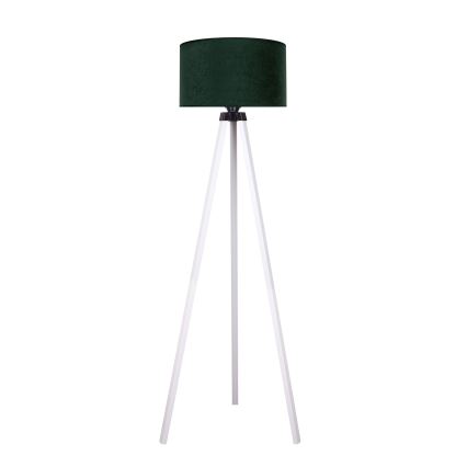 Brilagi - Grīdas stāvlampa VELVET 1xE27/60W/230V balta/zaļa