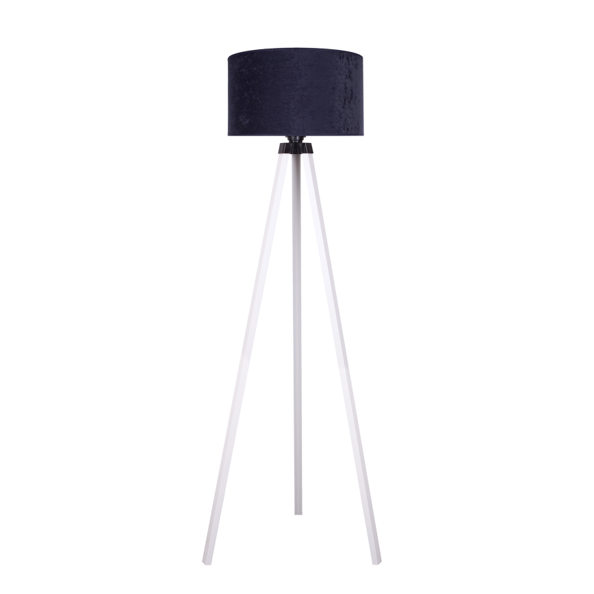 Brilagi - Grīdas stāvlampa VELVET 1xE27/60W/230V balta/zila