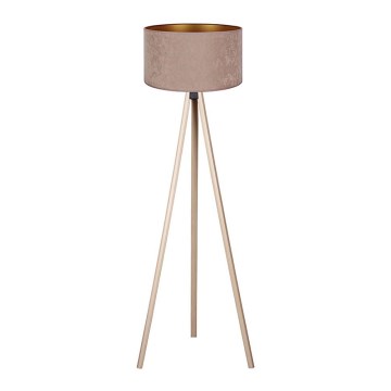 Brilagi - Grīdas stāvlampa VELVET 1xE27/60W/230V bēša