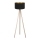 Brilagi - Grīdas stāvlampa VELVET 1xE27/60W/230V bēša/melna
