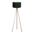 Brilagi - Grīdas stāvlampa VELVET 1xE27/60W/230V bēša/zaļa