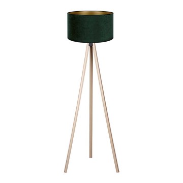 Brilagi - Grīdas stāvlampa VELVET 1xE27/60W/230V bēša/zaļa