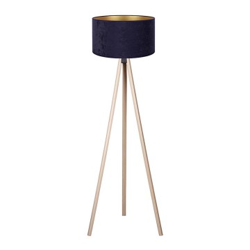 Brilagi - Grīdas stāvlampa VELVET 1xE27/60W/230V bēša/zila