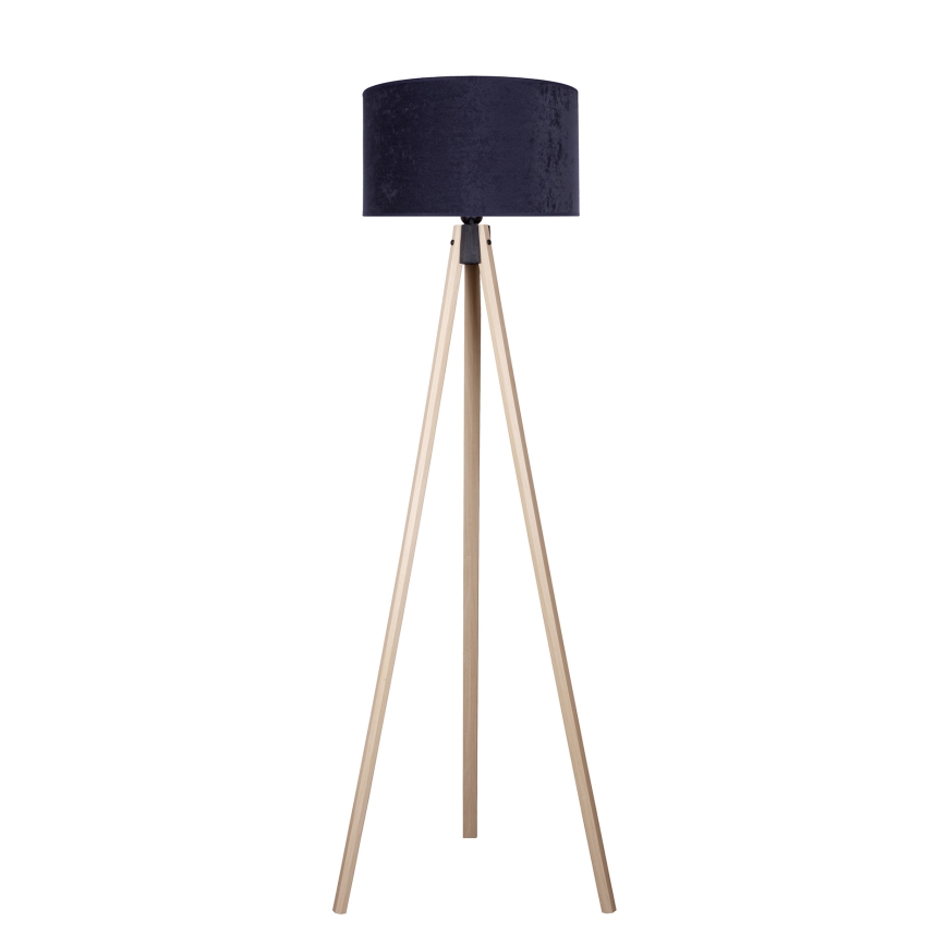 Brilagi - Grīdas stāvlampa VELVET 1xE27/60W/230V bēša/zila
