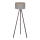 Brilagi - Grīdas stāvlampa VELVET 1xE27/60W/230V brūna/pelēka