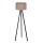 Brilagi - Grīdas stāvlampa VELVET 1xE27/60W/230V venge/bēša