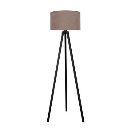 Brilagi - Grīdas stāvlampa VELVET 1xE27/60W/230V venge/bēša