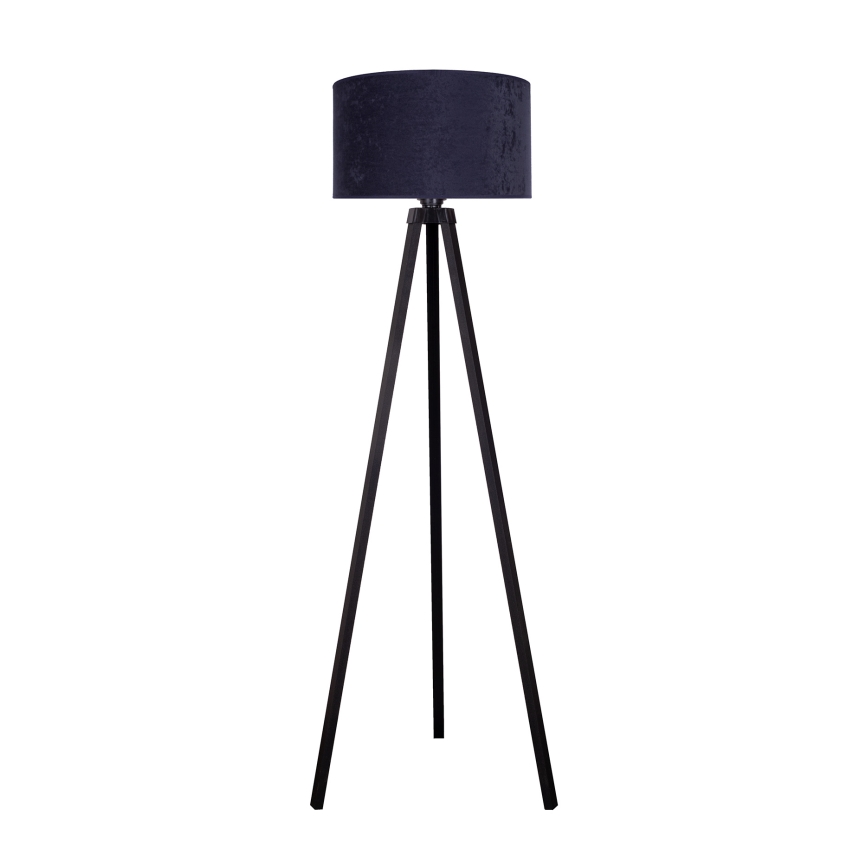 Brilagi - Grīdas stāvlampa VELVET 1xE27/60W/230V venge/zila