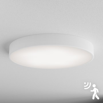 Brilagi - Griestu gaismeklis ar sensoru CLARE 5xE27/40W/230V Ø 60 cm balts