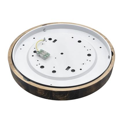 Brilagi - Griestu gaismeklis CARVALHO SMOKEY 3xE27/15W/230V, ozols, Ø 47,5 cm