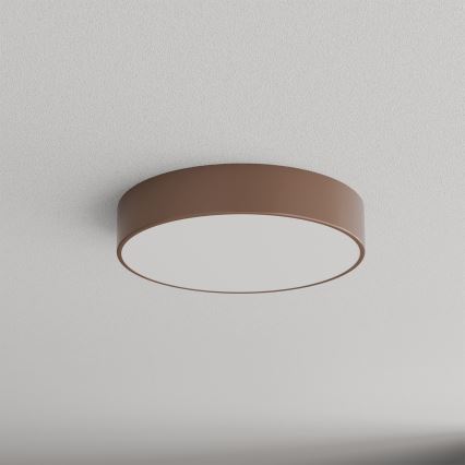 Brilagi - Griestu gaismeklis CLARE 3xE27/24W/230V Ø 40 cm brūns