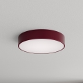 Brilagi - Griestu gaismeklis CLARE 3xE27/40W/230V pr. 40 cm vīnsarkans