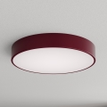 Brilagi - griestu gaismeklis CLARE 4xE27/40W/230V Ø 50 cm bordo