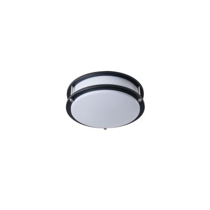 Brilagi - Griestu gaismeklis ELARO 2xE27/40W/230V Ø 26 cm, melns