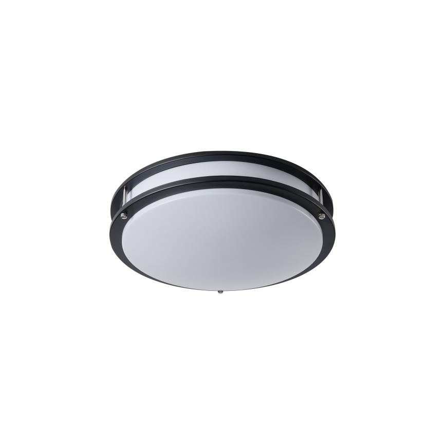 Brilagi - Griestu gaismeklis ELARO 4xE27/40W/230V diametrs 41 cm melns
