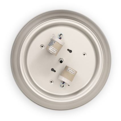 BRILAGI - Griestu gaismeklis FRESCO 2xE27/40W/230V Ø 28 cm matēts hroms
