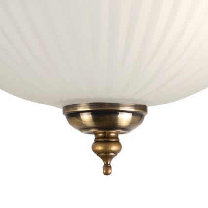 BRILAGI - Griestu gaismeklis FRESCO 2xE27/40W/230V Ø 28 cm misiņš