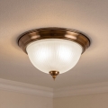 BRILAGI - Griestu gaismeklis FRESCO 2xE27/40W/230V Ø 28 cm vara krāsā