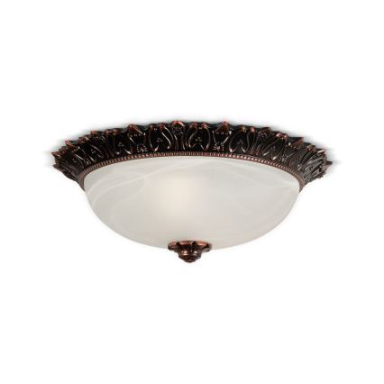 BRILAGI - Griestu gaismeklis FRESCO 2xE27/40W/230V Ø 30 cm bronzas krāsā