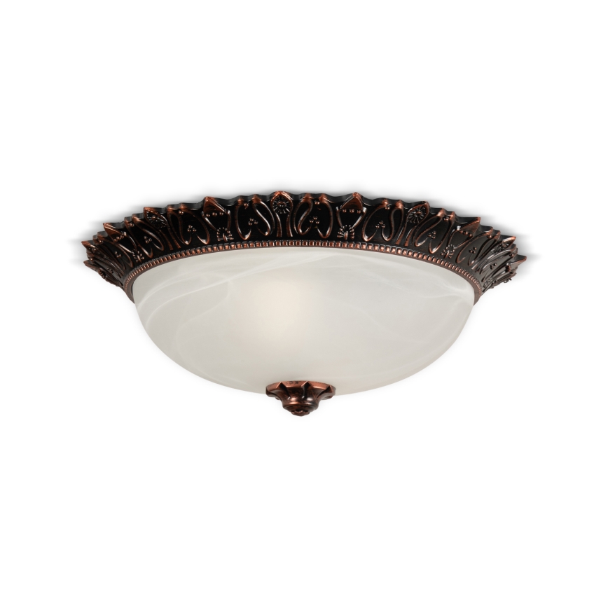 BRILAGI - Griestu gaismeklis FRESCO 2xE27/40W/230V Ø 30 cm bronzas krāsā