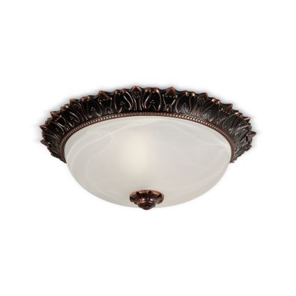 BRILAGI - Griestu gaismeklis FRESCO 2xE27/40W/230V Ø 30 cm bronzas krāsā