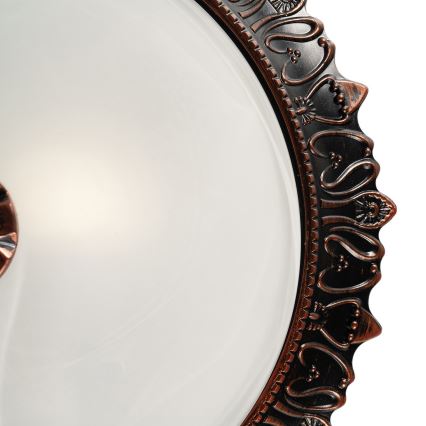 BRILAGI - Griestu gaismeklis FRESCO 2xE27/40W/230V Ø 30 cm bronzas krāsā