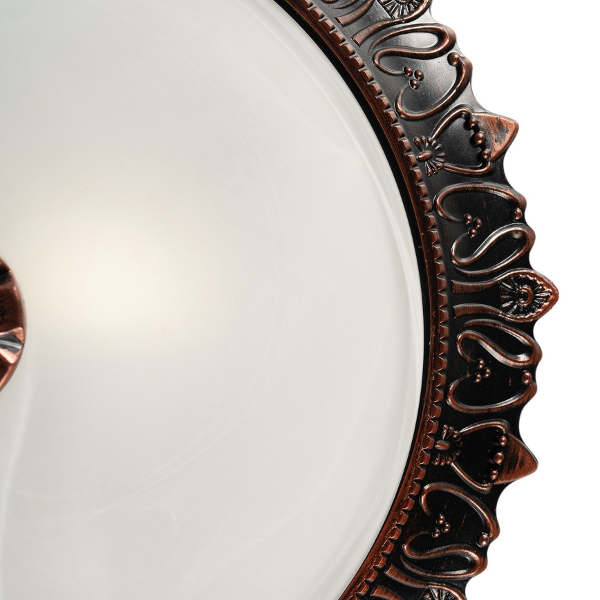 BRILAGI - Griestu gaismeklis FRESCO 2xE27/40W/230V Ø 30 cm bronzas krāsā