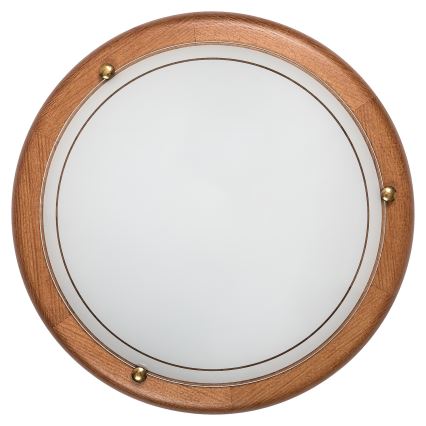 Brilagi - Griestu gaismeklis ORBIS 1xE27/60W/230V Ø 30 cm priede