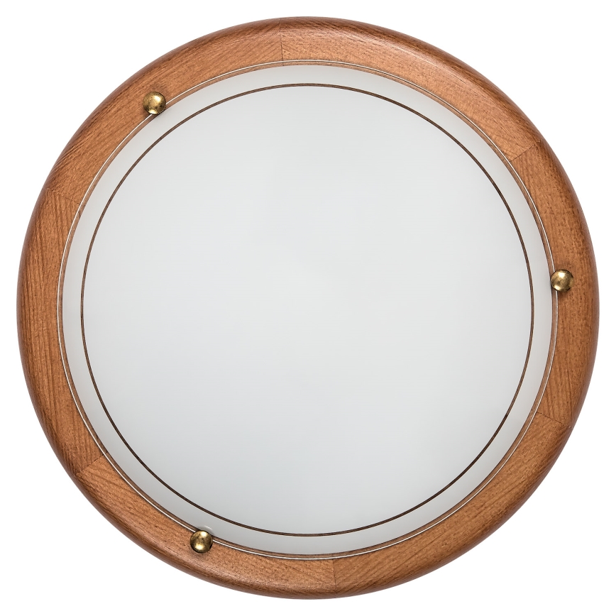 Brilagi - Griestu gaismeklis ORBIS 1xE27/60W/230V Ø 30 cm priede