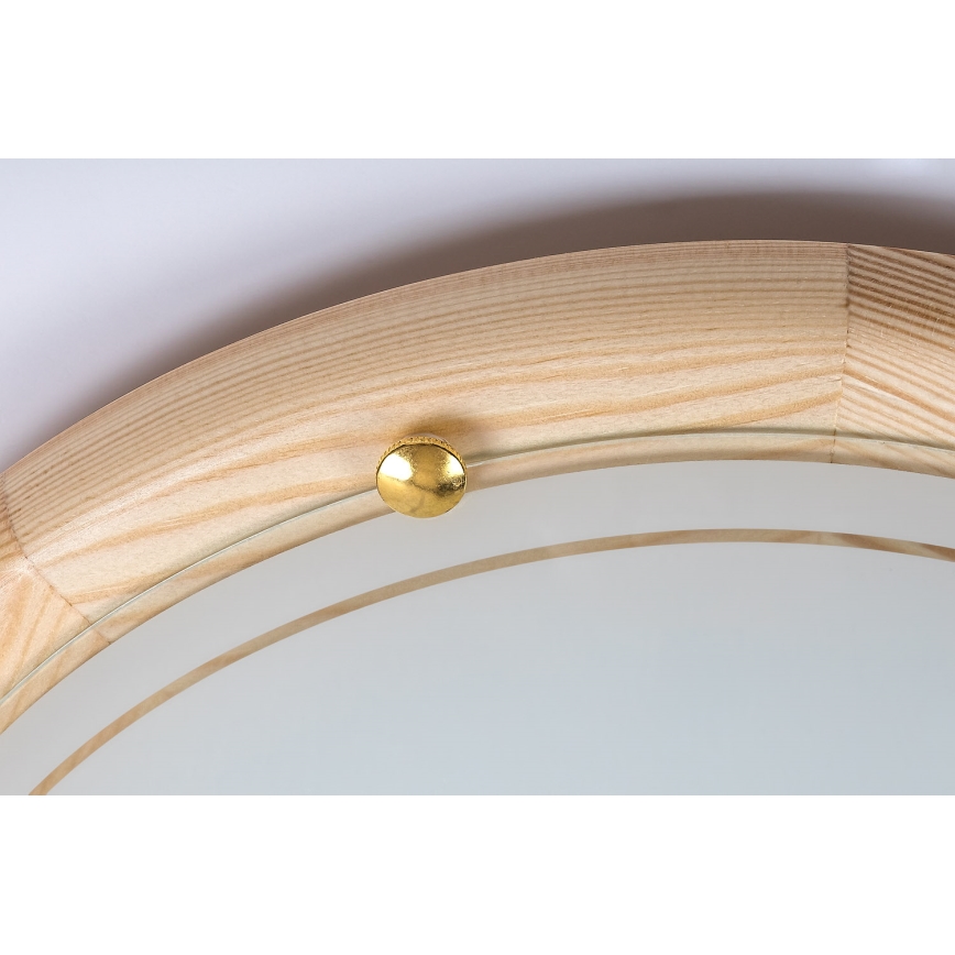 Brilagi - Griestu gaismeklis ORBIS 2xE27/60W/230V Ø 38 cm priede