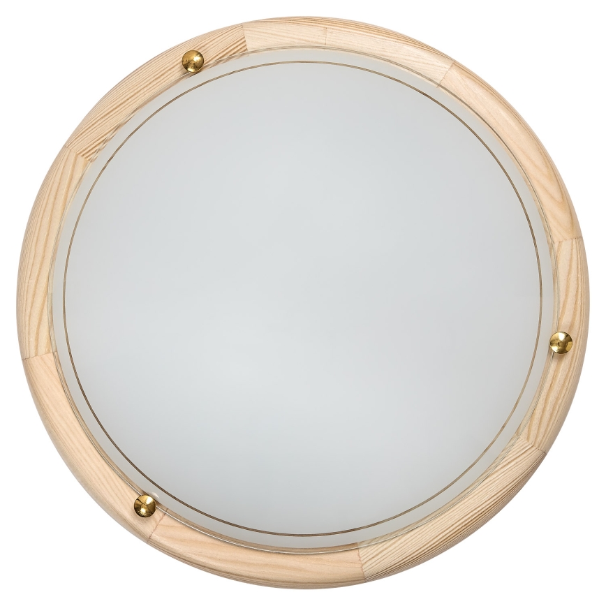 Brilagi - Griestu gaismeklis ORBIS 2xE27/60W/230V Ø 38 cm priede